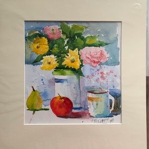 Original watercolor “still life”
